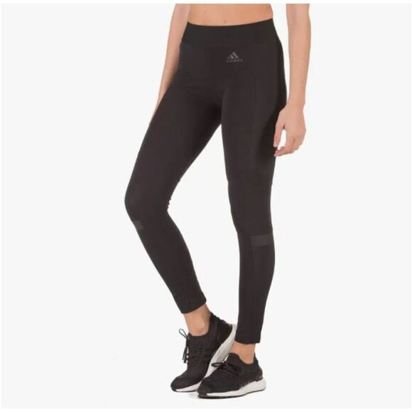 Adidas Performance W ID WND TIGHT Women's Legging Black Size Small - Picture 1 of 13